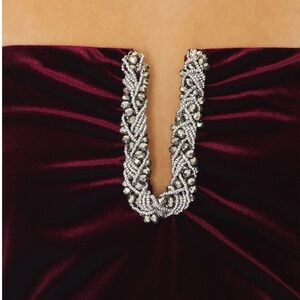 Vera Dress in Burgundy